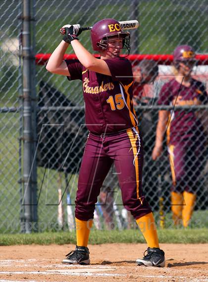 Thumbnail 2 in Elk County Catholic vs. Keystone (PIAA District IX Class A Final) photogallery.