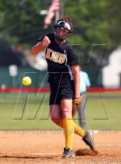 Thumbnail 3 in Elk County Catholic vs. Keystone (PIAA District IX Class A Final) photogallery.