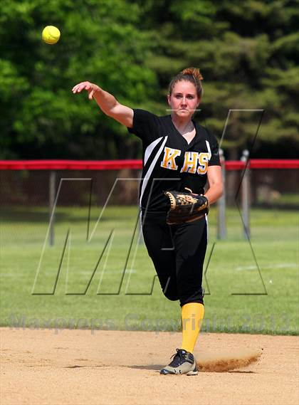 Thumbnail 3 in Elk County Catholic vs. Keystone (PIAA District IX Class A Final) photogallery.