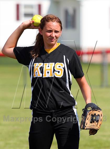 Thumbnail 3 in Elk County Catholic vs. Keystone (PIAA District IX Class A Final) photogallery.