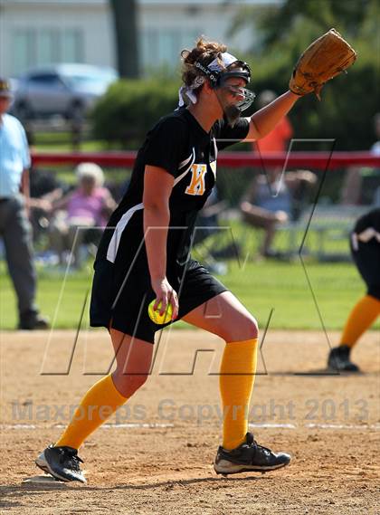 Thumbnail 3 in Elk County Catholic vs. Keystone (PIAA District IX Class A Final) photogallery.