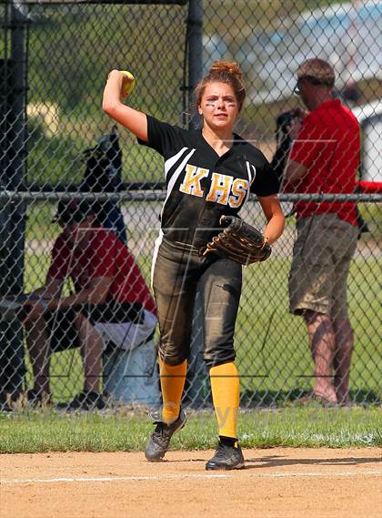 Thumbnail 1 in Elk County Catholic vs. Keystone (PIAA District IX Class A Final) photogallery.