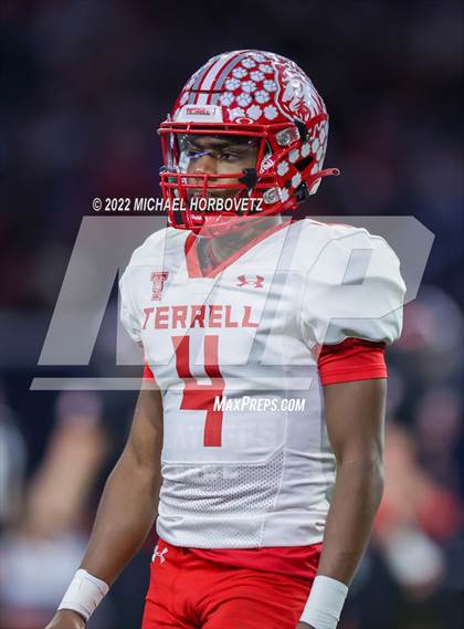 Thumbnail 2 in Terrell vs. Melissa (UIL 5A Regional Semi-Finals) photogallery.