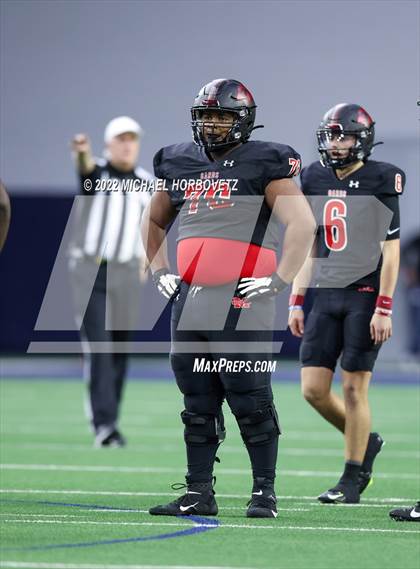 Thumbnail 3 in Terrell vs. Melissa (UIL 5A Regional Semi-Finals) photogallery.