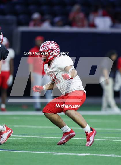 Thumbnail 2 in Terrell vs. Melissa (UIL 5A Regional Semi-Finals) photogallery.