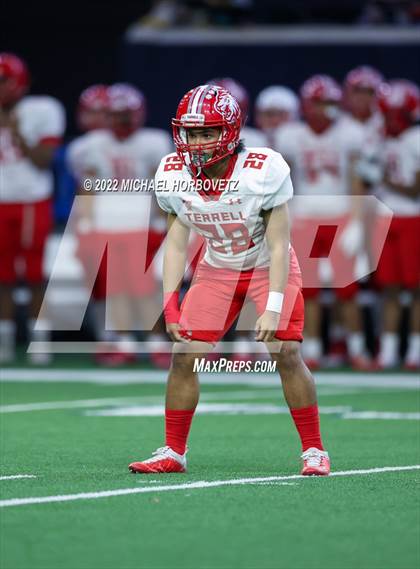 Thumbnail 1 in Terrell vs. Melissa (UIL 5A Regional Semi-Finals) photogallery.