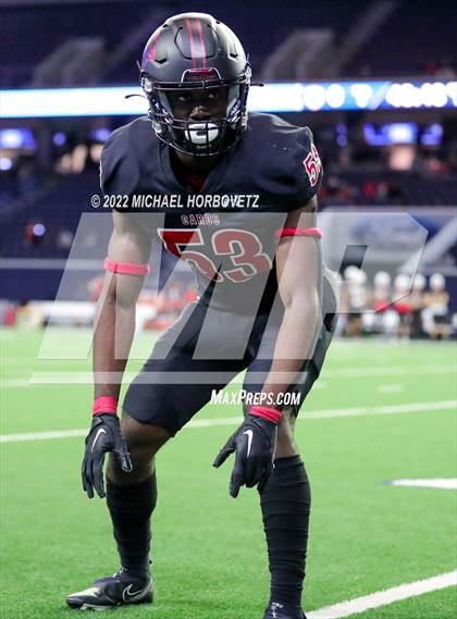 Thumbnail 1 in Terrell vs. Melissa (UIL 5A Regional Semi-Finals) photogallery.