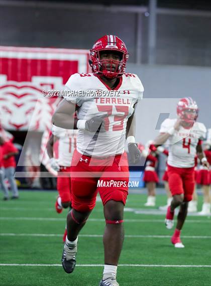 Thumbnail 3 in Terrell vs. Melissa (UIL 5A Regional Semi-Finals) photogallery.