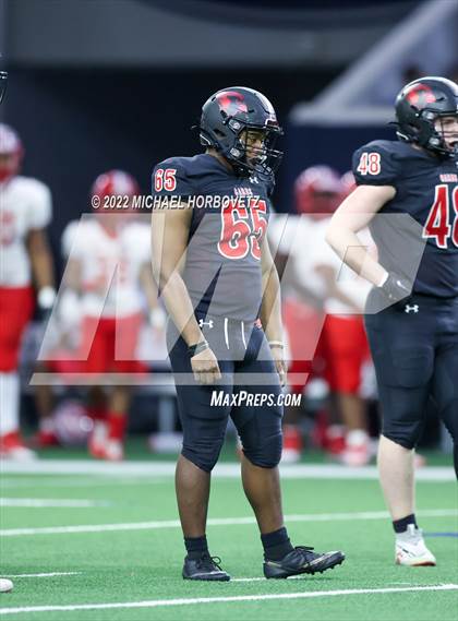 Thumbnail 2 in Terrell vs. Melissa (UIL 5A Regional Semi-Finals) photogallery.