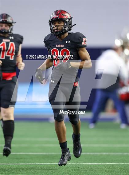 Thumbnail 2 in Terrell vs. Melissa (UIL 5A Regional Semi-Finals) photogallery.