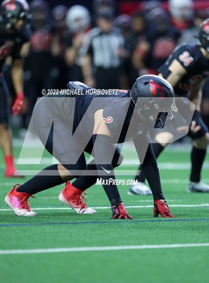 Thumbnail 2 in Terrell vs. Melissa (UIL 5A Regional Semi-Finals) photogallery.