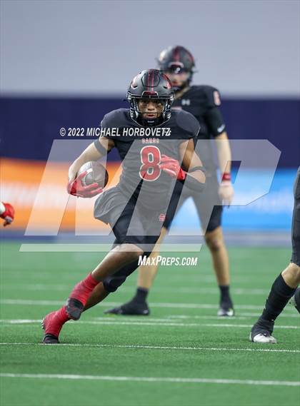 Thumbnail 1 in Terrell vs. Melissa (UIL 5A Regional Semi-Finals) photogallery.