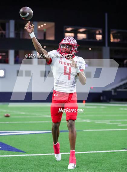 Thumbnail 3 in Terrell vs. Melissa (UIL 5A Regional Semi-Finals) photogallery.
