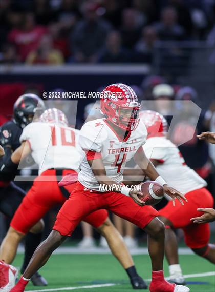 Thumbnail 1 in Terrell vs. Melissa (UIL 5A Regional Semi-Finals) photogallery.