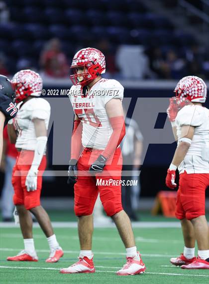 Thumbnail 3 in Terrell vs. Melissa (UIL 5A Regional Semi-Finals) photogallery.