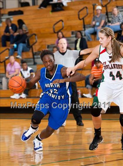 Thumbnail 1 in North Crowley vs The Woodlands (McDonald's Texas Invitational) photogallery.
