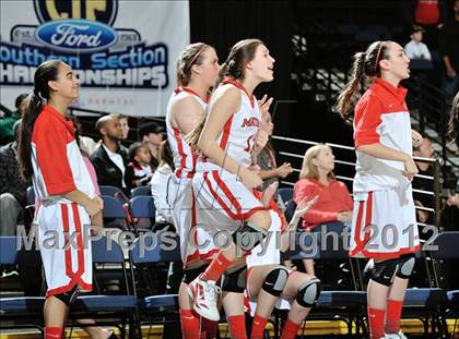 Thumbnail 2 in Brea Olinda vs. Mater Dei (CIF SS D1AA Final) photogallery.