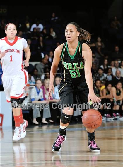 Thumbnail 3 in Brea Olinda vs. Mater Dei (CIF SS D1AA Final) photogallery.