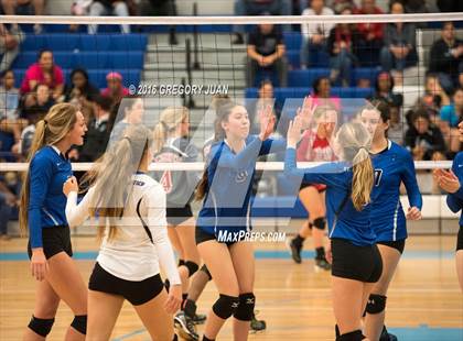 Thumbnail 2 in St. Scholastica vs. McGehee (Penguin Volleyball Classic) photogallery.