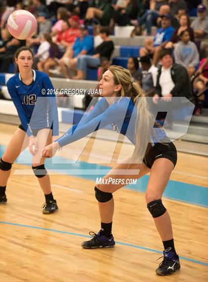 Thumbnail 1 in St. Scholastica vs. McGehee (Penguin Volleyball Classic) photogallery.