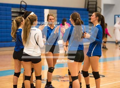 Thumbnail 3 in St. Scholastica vs. McGehee (Penguin Volleyball Classic) photogallery.