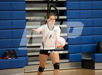Thumbnail 2 in St. Scholastica vs. McGehee (Penguin Volleyball Classic) photogallery.