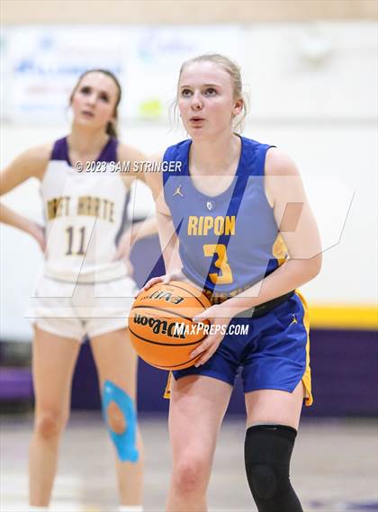 Thumbnail 3 in Bret Harte vs. Ripon Christian (CIF SJS D5 Quarterfinal) photogallery.