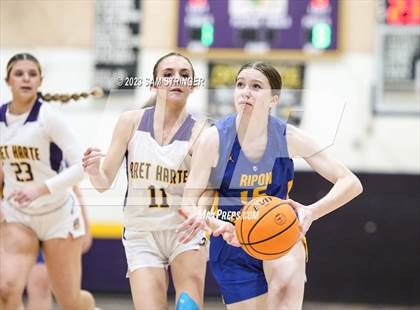 Thumbnail 1 in Bret Harte vs. Ripon Christian (CIF SJS D5 Quarterfinal) photogallery.