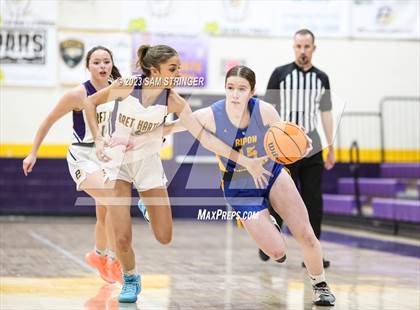 Thumbnail 2 in Bret Harte vs. Ripon Christian (CIF SJS D5 Quarterfinal) photogallery.