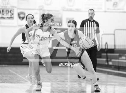 Thumbnail 3 in Bret Harte vs. Ripon Christian (CIF SJS D5 Quarterfinal) photogallery.