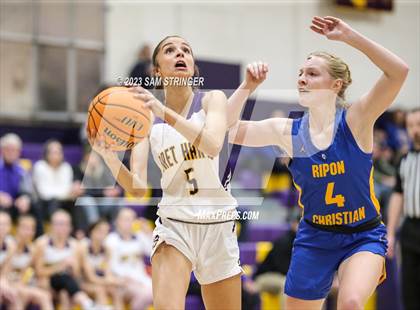 Thumbnail 1 in Bret Harte vs. Ripon Christian (CIF SJS D5 Quarterfinal) photogallery.