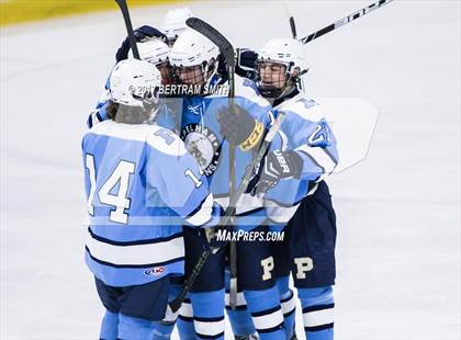 Thumbnail 1 in Pelham Memorial vs. Brockport (NYSPHSAA Division 2 Semifinal) photogallery.