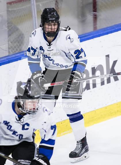Thumbnail 3 in Pelham Memorial vs. Brockport (NYSPHSAA Division 2 Semifinal) photogallery.
