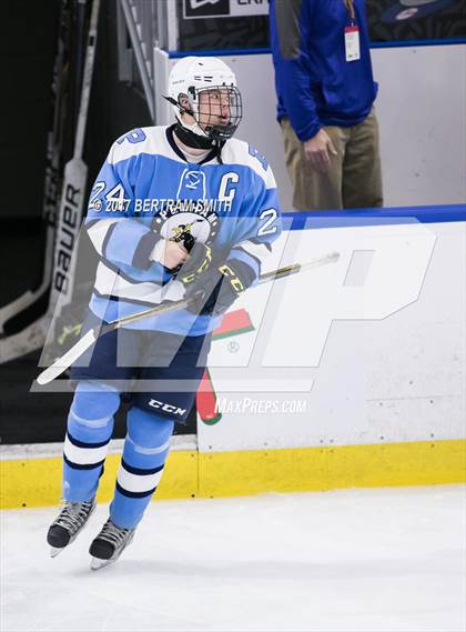 Thumbnail 3 in Pelham Memorial vs. Brockport (NYSPHSAA Division 2 Semifinal) photogallery.