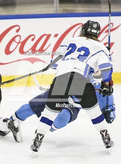 Thumbnail 3 in Pelham Memorial vs. Brockport (NYSPHSAA Division 2 Semifinal) photogallery.