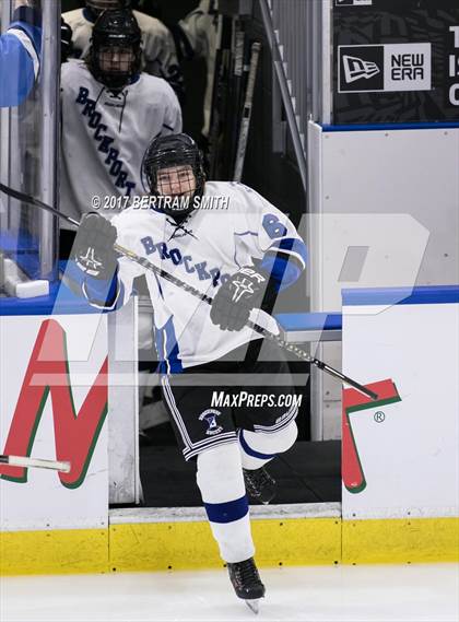 Thumbnail 2 in Pelham Memorial vs. Brockport (NYSPHSAA Division 2 Semifinal) photogallery.