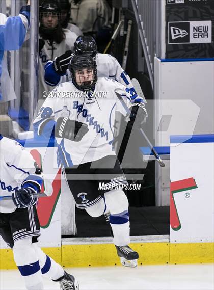 Thumbnail 1 in Pelham Memorial vs. Brockport (NYSPHSAA Division 2 Semifinal) photogallery.