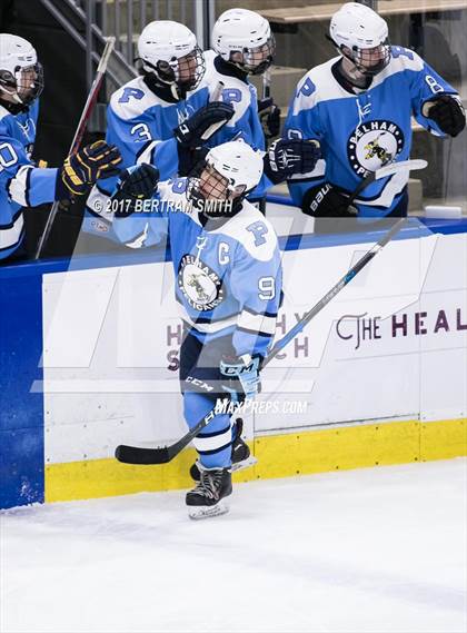 Thumbnail 3 in Pelham Memorial vs. Brockport (NYSPHSAA Division 2 Semifinal) photogallery.