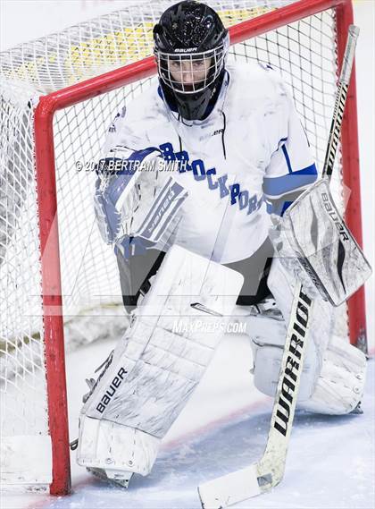Thumbnail 3 in Pelham Memorial vs. Brockport (NYSPHSAA Division 2 Semifinal) photogallery.
