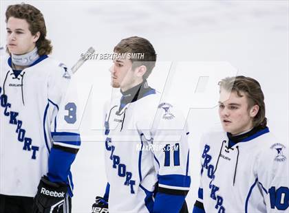 Thumbnail 2 in Pelham Memorial vs. Brockport (NYSPHSAA Division 2 Semifinal) photogallery.