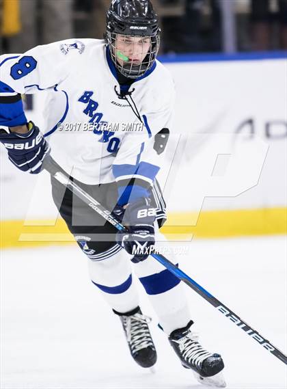 Thumbnail 3 in Pelham Memorial vs. Brockport (NYSPHSAA Division 2 Semifinal) photogallery.