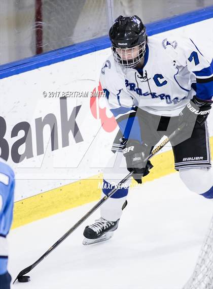 Thumbnail 2 in Pelham Memorial vs. Brockport (NYSPHSAA Division 2 Semifinal) photogallery.
