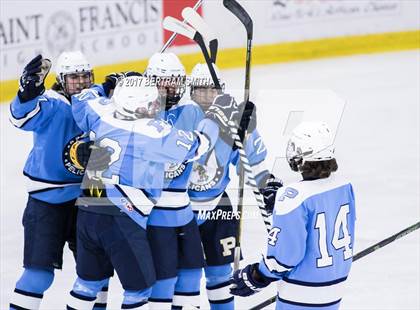 Thumbnail 2 in Pelham Memorial vs. Brockport (NYSPHSAA Division 2 Semifinal) photogallery.