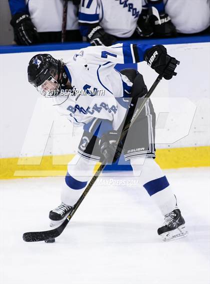 Thumbnail 1 in Pelham Memorial vs. Brockport (NYSPHSAA Division 2 Semifinal) photogallery.