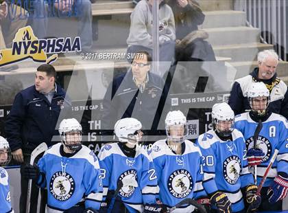 Thumbnail 3 in Pelham Memorial vs. Brockport (NYSPHSAA Division 2 Semifinal) photogallery.