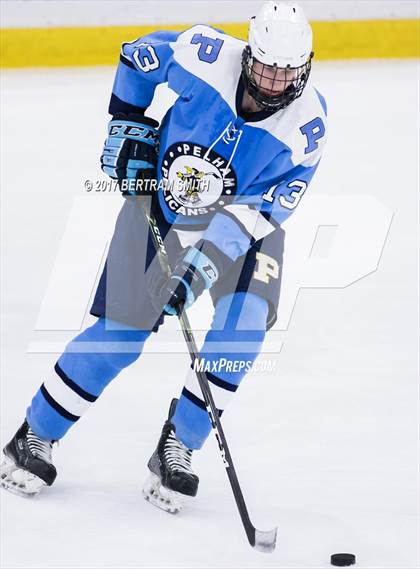 Thumbnail 1 in Pelham Memorial vs. Brockport (NYSPHSAA Division 2 Semifinal) photogallery.
