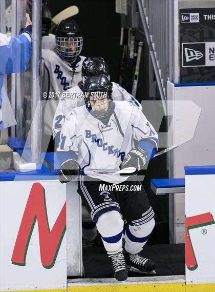 Thumbnail 2 in Pelham Memorial vs. Brockport (NYSPHSAA Division 2 Semifinal) photogallery.