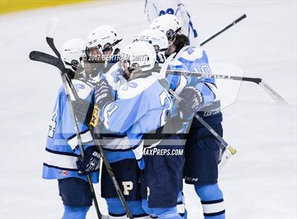 Thumbnail 2 in Pelham Memorial vs. Brockport (NYSPHSAA Division 2 Semifinal) photogallery.