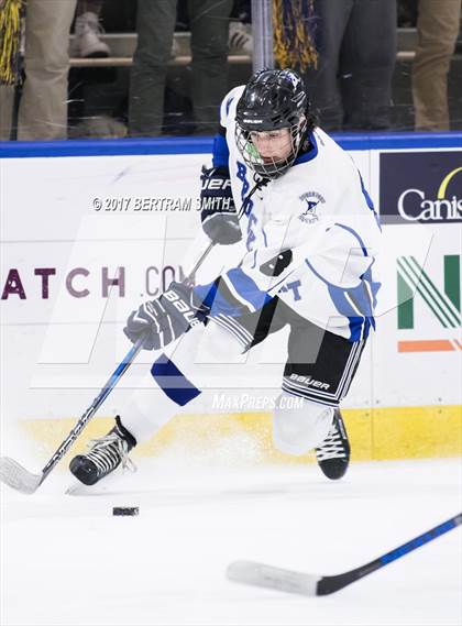 Thumbnail 3 in Pelham Memorial vs. Brockport (NYSPHSAA Division 2 Semifinal) photogallery.