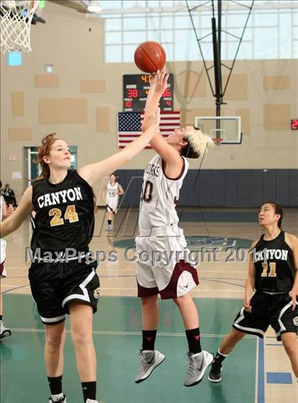 Thumbnail 1 in Canyon vs. Rancho Buena Vista (So Cal Holiday Prep Classic) photogallery.